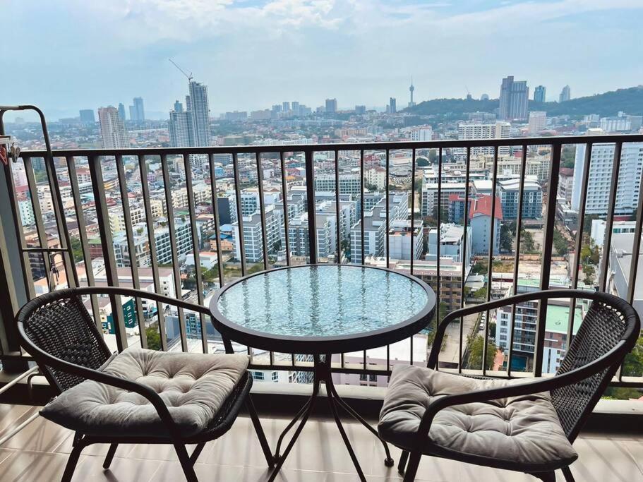 The Base Central Pattaya 2Bed King&Queen Sky Seaview & Infinity Pool Zewnętrze zdjęcie