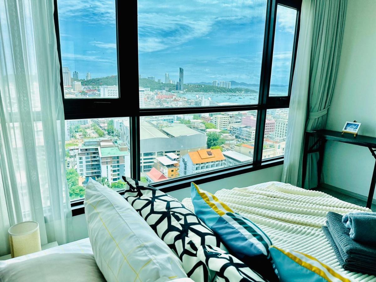 The Base Central Pattaya 2Bed King&Queen Sky Seaview & Infinity Pool Zewnętrze zdjęcie