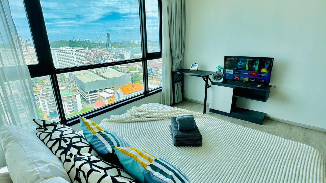 The Base Central Pattaya 2Bed King&Queen Sky Seaview & Infinity Pool Zewnętrze zdjęcie