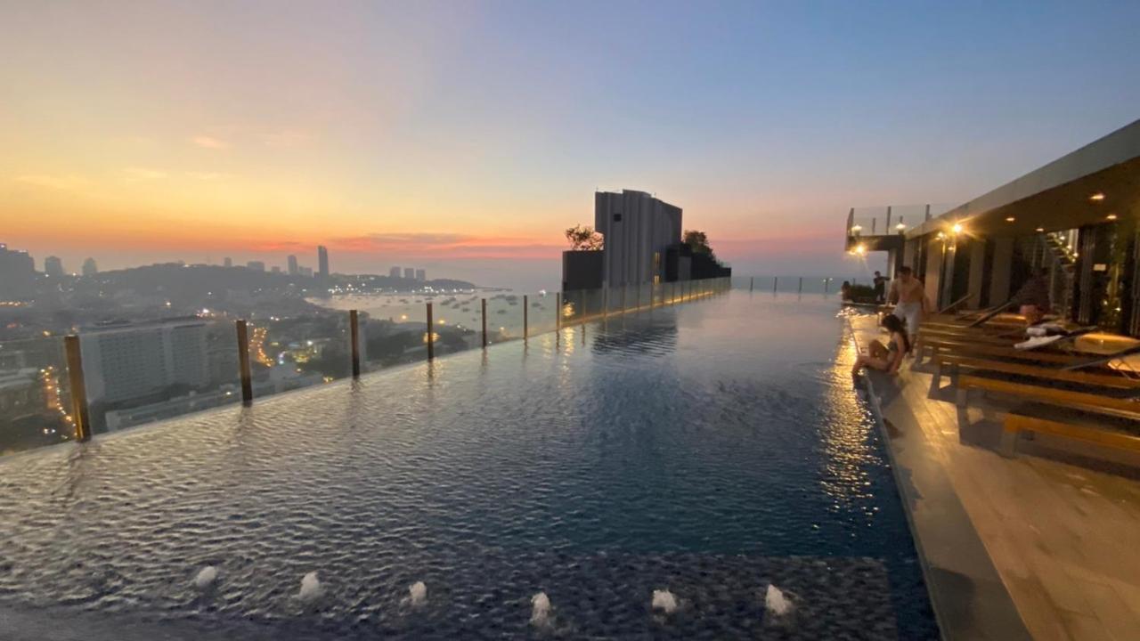 The Base Central Pattaya 2Bed King&Queen Sky Seaview & Infinity Pool Zewnętrze zdjęcie
