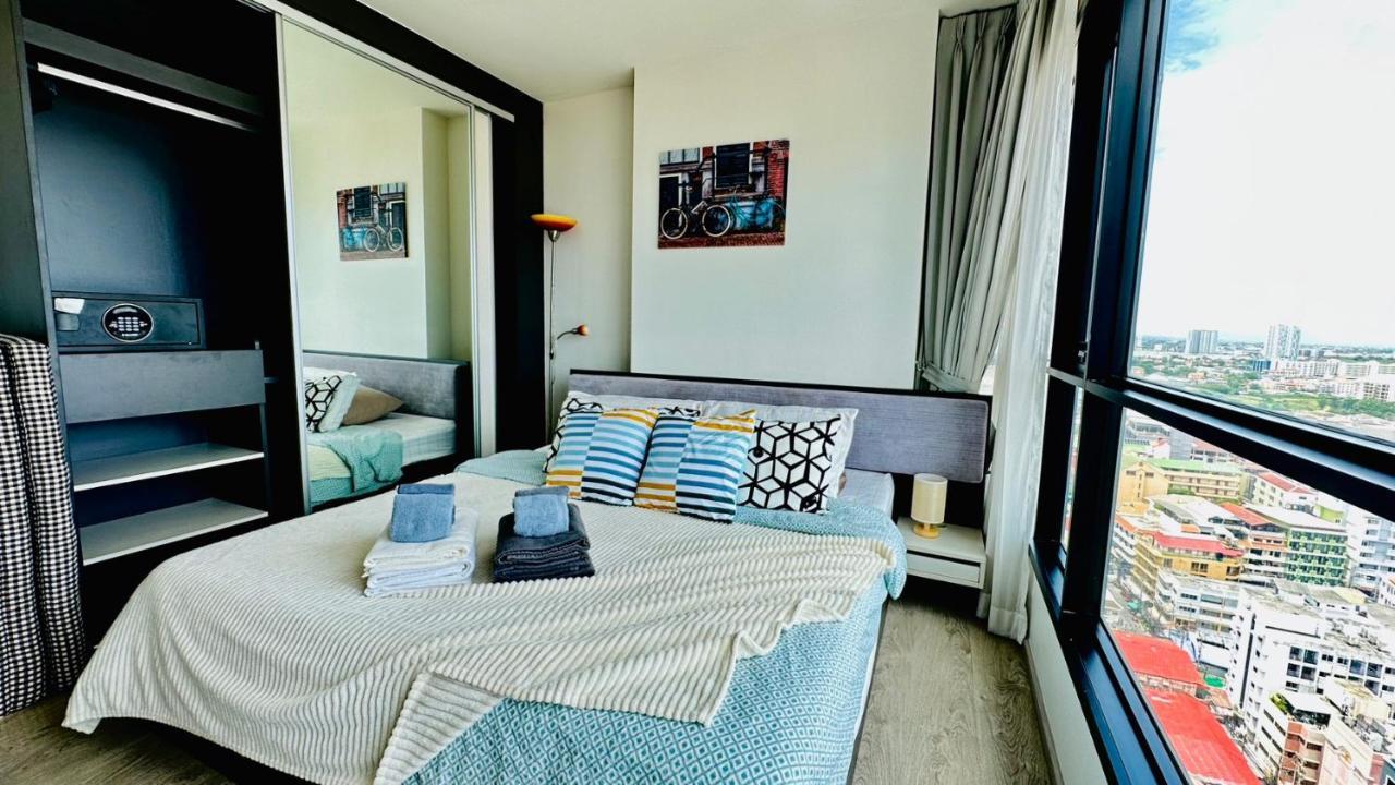 The Base Central Pattaya 2Bed King&Queen Sky Seaview & Infinity Pool Zewnętrze zdjęcie