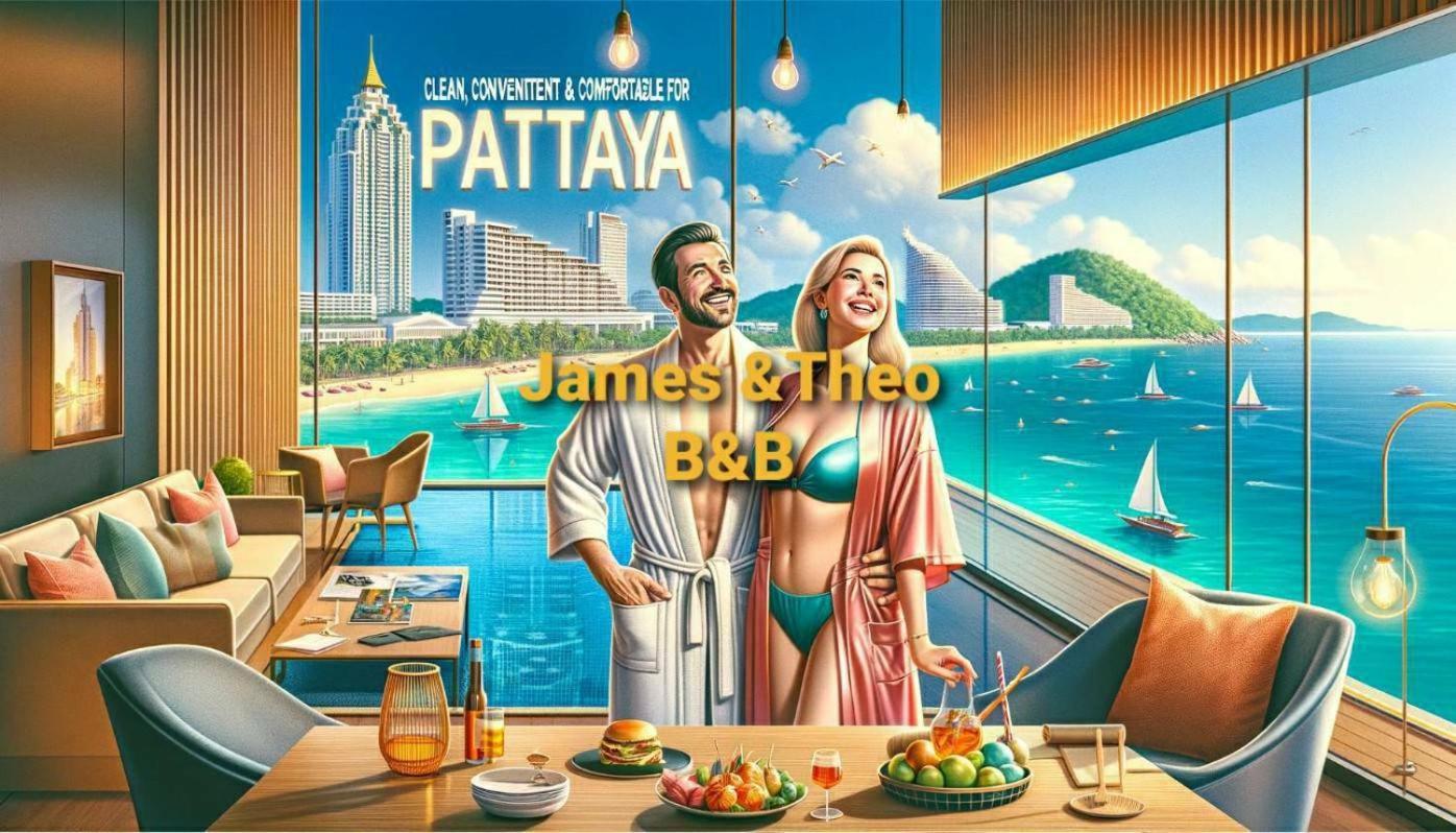 The Base Central Pattaya 2Bed King&Queen Sky Seaview & Infinity Pool Zewnętrze zdjęcie